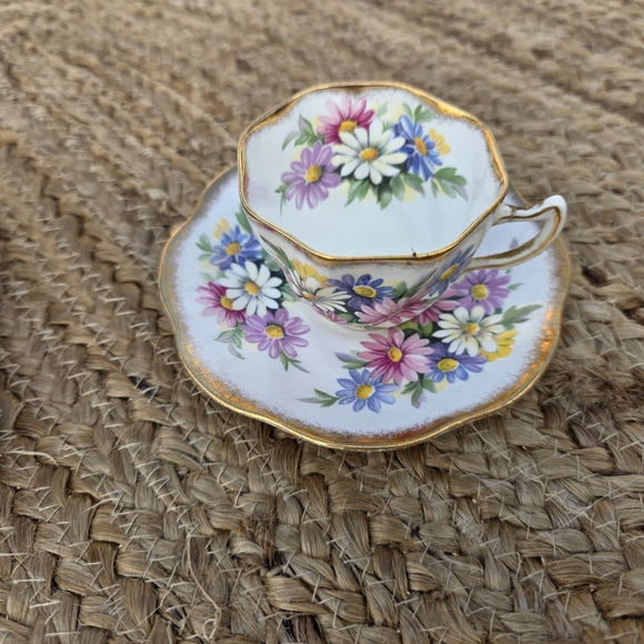 Rosina Other - English bone china tea cup saucer